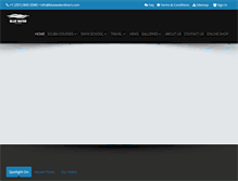 Tablet Screenshot of bluewaterdivers.com